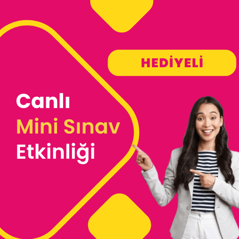 Hediyeli Canlı Mini Sınav Etkinliği