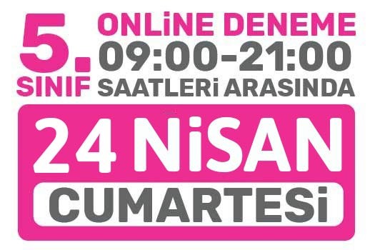 Türkiye Geneli Online Deneme 5. Sınıflar