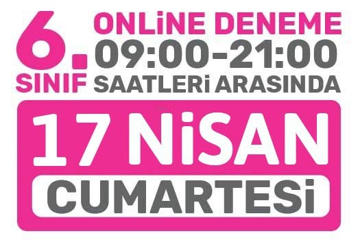 Türkiye Geneli Online Deneme 6. Sınıflar