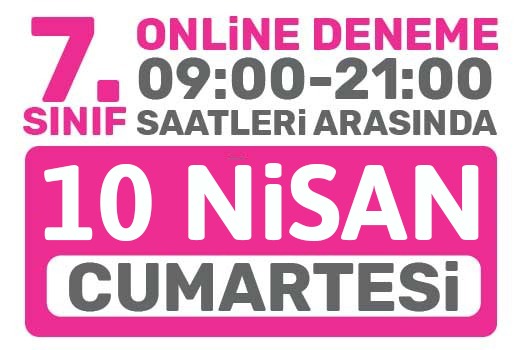 Türkiye Geneli Online Deneme 7. Sınıflar