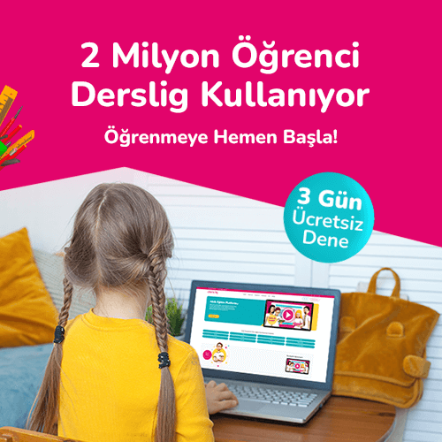 2 milyon öğrenci Derslig kullanıyor