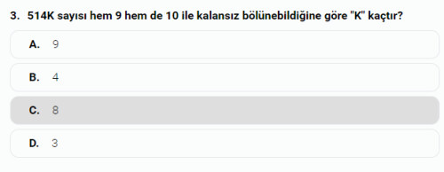 arkadaşlar şıkta sıfır olması geremiyor mu?? Lütfen açıklayarak anlatır mısınız??