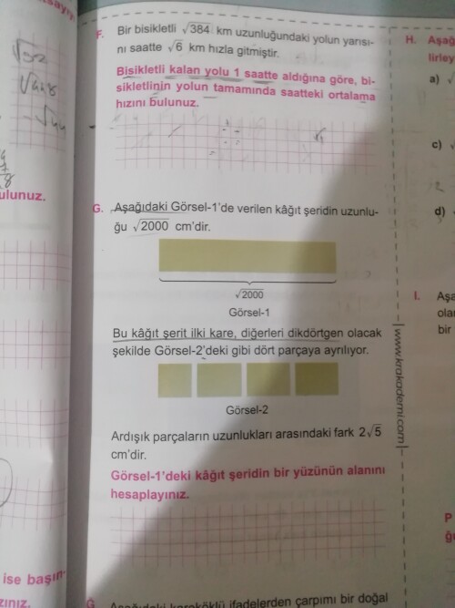 Bu iki soruyu çözebilir misiniz??