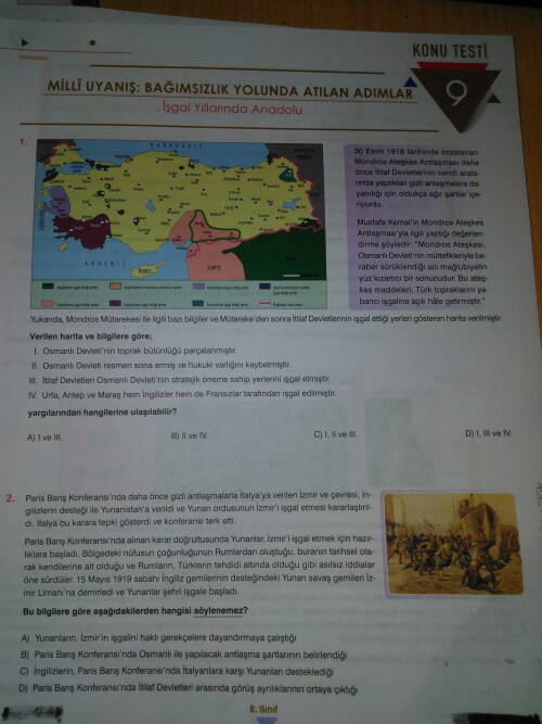 Şu 2soruya bakabilirmisiniz lütfen acil