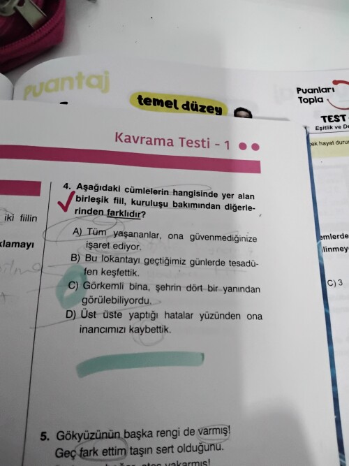 Arkadaşlar bu soruya bakabilirmisniz??
