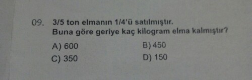 İşlemeli şekilde cevap yazarmısınız