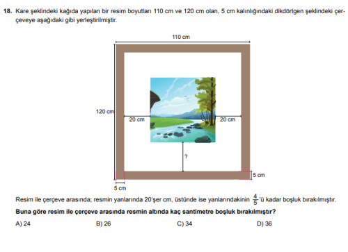 bu sorunun cevabı nedir?