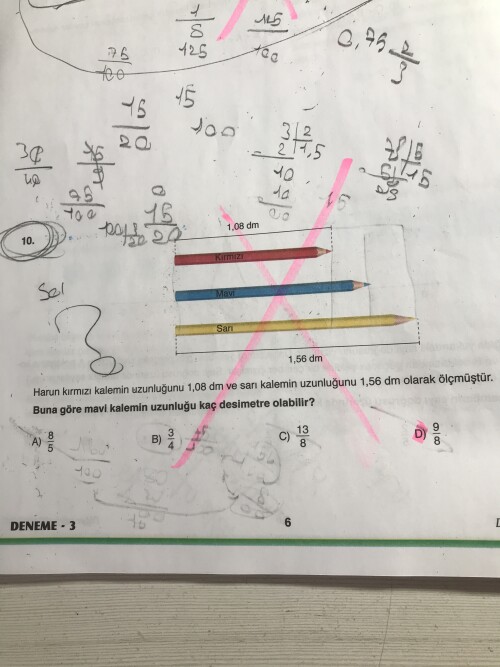 Cevap d açıklayıcı