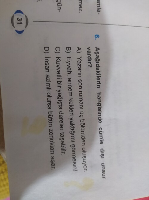 Şu soruyu açıklaması ile söylerseniz sevinirim şimdiden teşekkürler