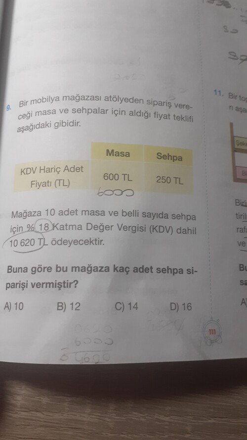 Bu soruyu çözümlü bir şekilde anlatır mısınız 😊