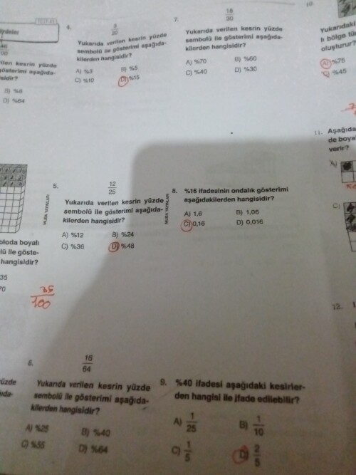 6. Ve 7. Soruları anlatabilir misiniz?💗