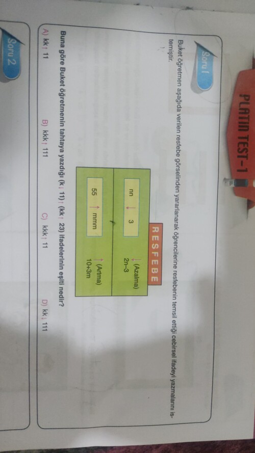 Bakabilir misiniz bu soru için