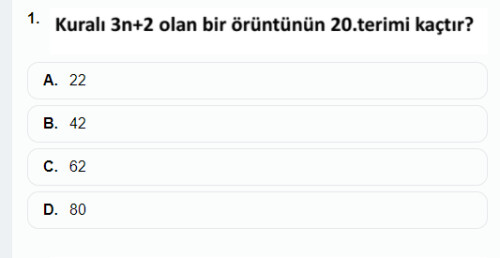 Arkadaşlar bu soruyu cevaplayabilir misiniz? 
açıklamalı olarak güzel açıklayana *