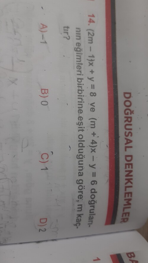 Soruyu anlatarak çözer misiniz lütfen 😊