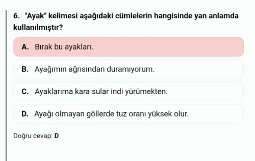 Soruyu çözermisiniz