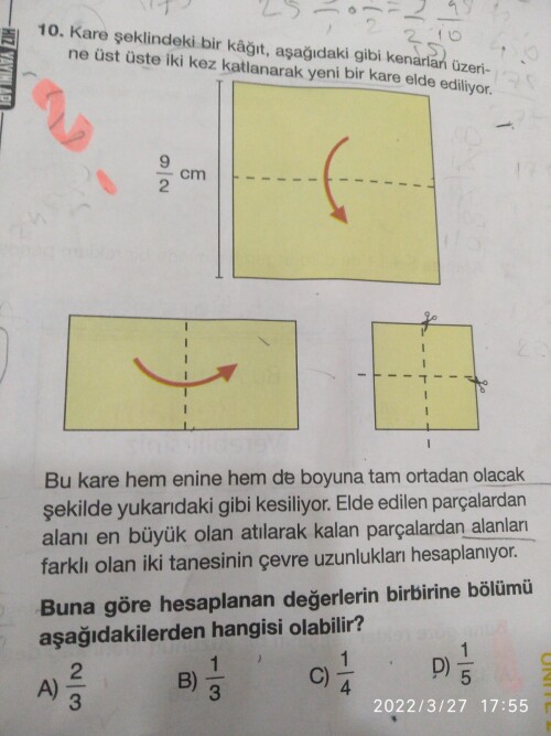 Bu soruyu çözemedim yardımcı olabilir misiniz?