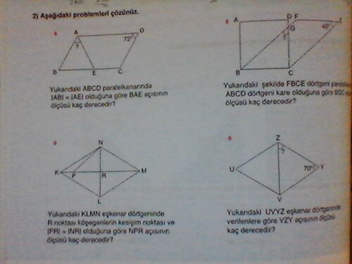 1.sini yaparmısınız rica etsem