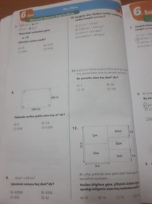 Lütfen yapabilir misiniz 
8-10-11 ve 12