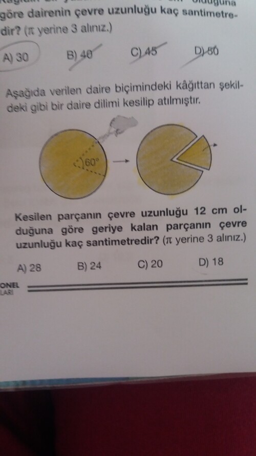 Çözümünü açıklamalı bir sekilde çözer misiniz 
Anlamadım 🤔