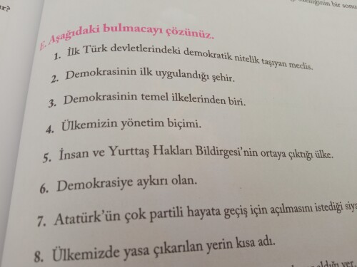 3. Soruyu anlamadım