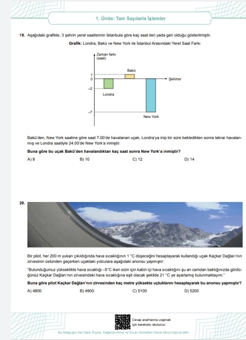 bunu cevapları ve çözümü nedir