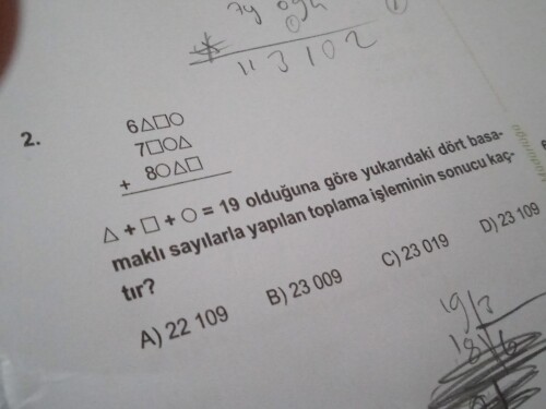 2.sorunun cevabı nedir acil