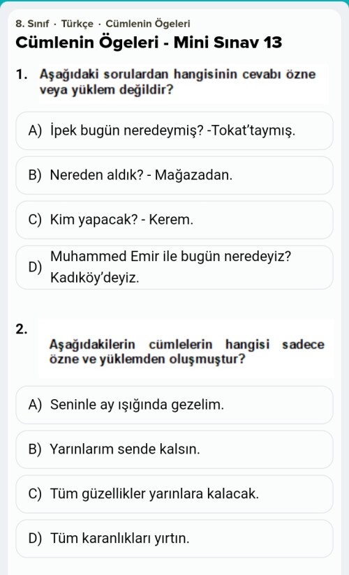 Merhaba arkadaşlar ❤️
Bu iki soruyu anlatarak yapana ⭐⭐ vericem