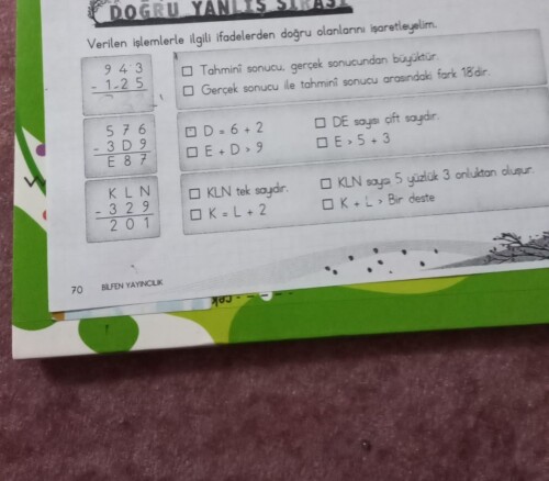 Burayı yapa bilir misiniz? ⭐ Var.