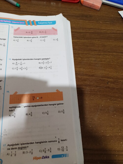 14.15.16.17. soruların cevaplarını atabilirmisin lütfen çok acil lütfen yarın bu ödeve bakacak hoca 🙏🙏🙏🙏🙏🙏🙏🙏🙏