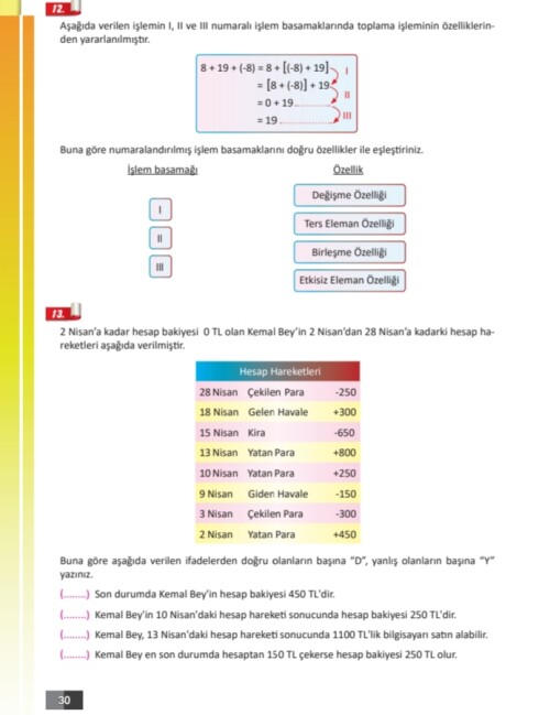 7. Sınıf matematik