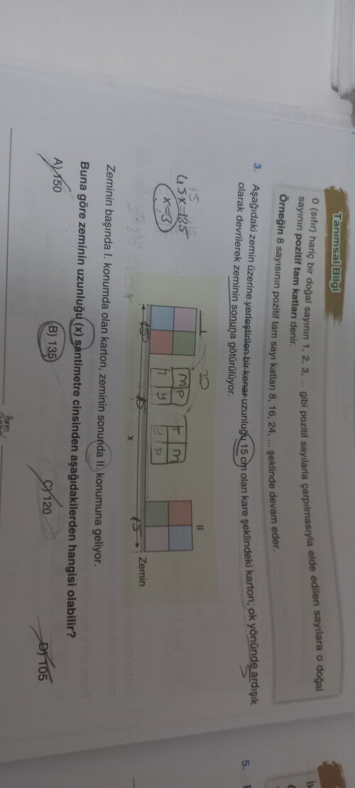 Bu soruya bakar mısınız cevap anahtarı  A diyor