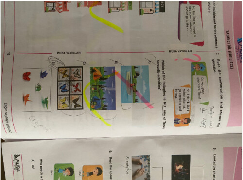 Arkadaşlar ben bu soruyu D şeçeneği yaptım eminim ama A şıkkı diyor ben mi yanlış yaptım soru mu yanlış bilmiyorum


Soruyu görmeyenler için



1.Çocuk:Do you play checkers,Tom?

Tom:No,Idon'.But I collect stamps,go camping and fishing




(Türkçesi)Yukarıdaki diyalogda aşağıdakilerden hangisi Tom'un favori aktivelerinden DEĞİLDİR?




Teşekkürler.