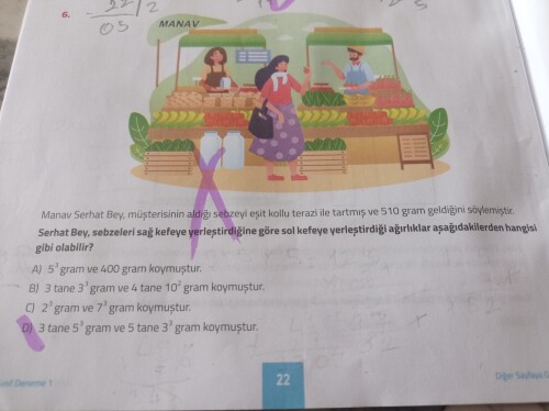 Cevap D şimdiden teşekkürler