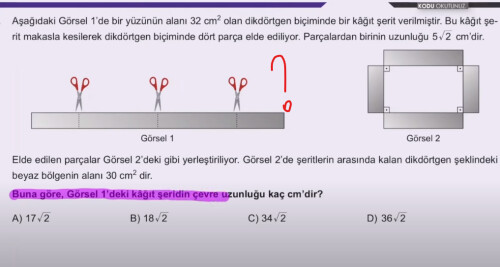 soruyu acil çözer misiniz çözümlü anlatana yldz
(boş boş yazmayın lütfen)