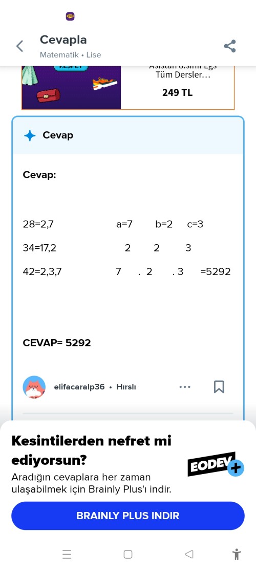 Cevap Resmi