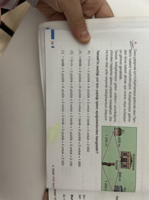 Bunun cevabı ve açıklaması acilllllll