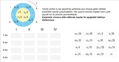 Merhaba Arkadaşlar 8. Sınıf Kareköklü İfadeler Bu Soruyu Yapamadım Yardımcı Olabilir Misiniz?