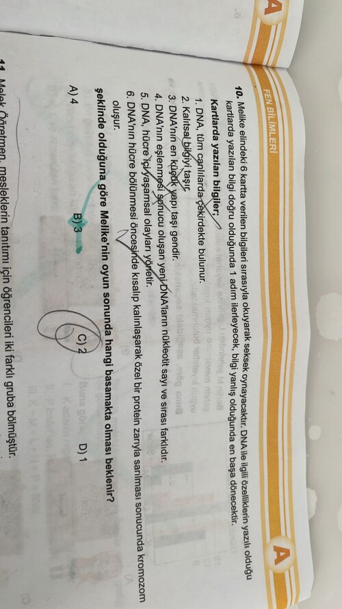 Cevabın 2 olması gerekmezmi cevap anahtarı 1 diyor