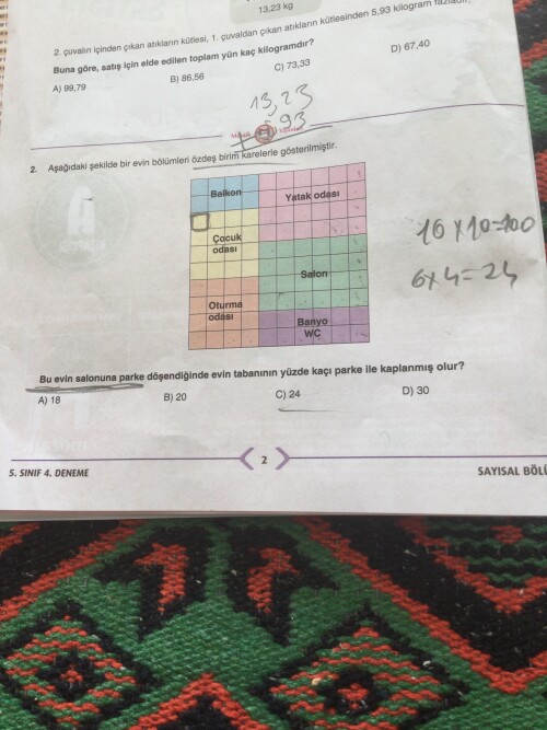 •Merhabalar soruyu çözemedim de•