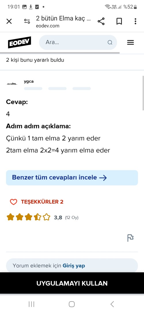 Cevap Resmi