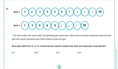 Soruyu anlamadım 1. ye yıldız var