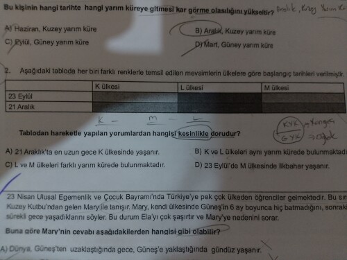 2. Soruma bakabilir misiniz hocam ?