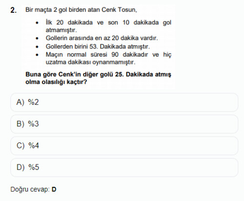 Soruyu anlatarak çözerseniz çok sevinirimm (8. Sınıf Olasılık Sorusu)