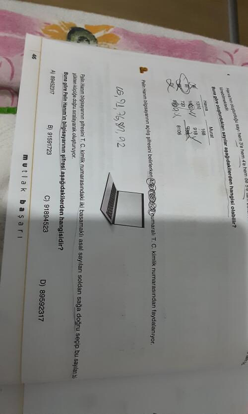 Bu soruyu bilene Yıldız vereceğim lütfen çözün