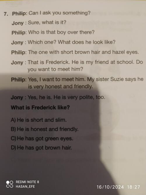 Cevap anahtarı yokda cevap ne