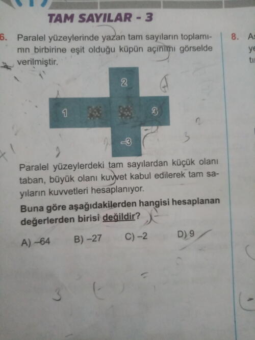Arkadaşlar bu soruyu anlamadım da yapabilir misiniz?