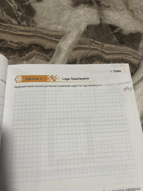 Logo çizmeme yardım edermisin