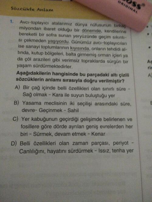 Soruyu çözebilir mısınız 😀
