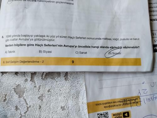 Arkadaşlar hız yayınları deneme sınavında şu soruyu ne yaptınuz lütfen söyler misiniz