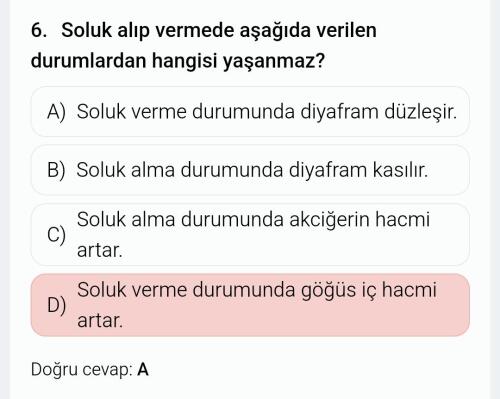 Arkadaşlar soru hatalı değil mi?
(A ile D yanlış)